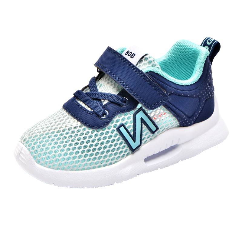 巴布豆童鞋男童女童2020春季运动鞋儿童网面轻便休闲鞋儿童鞋子潮