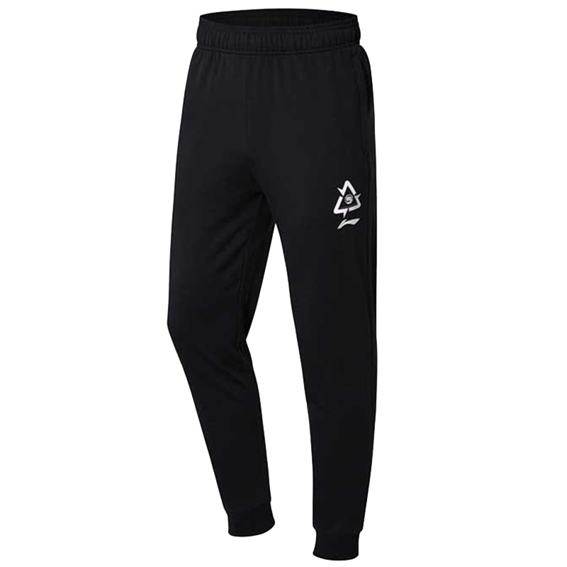 李宁卫裤男装BAD FIVE篮球跑步裤子收口长裤