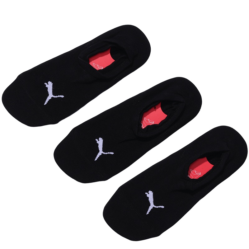 PUMA彪马男袜女袜袜运动袜休闲三对装船袜907701