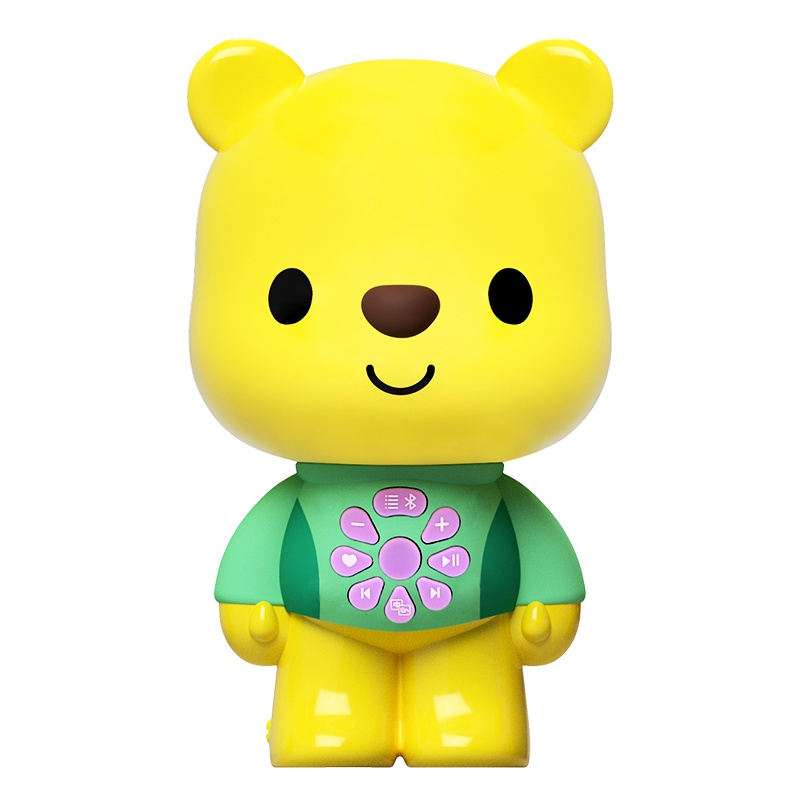 优彼ubbie优比益智早教AI智能语音蓝牙wifi故事机早教机0-6岁儿童玩具8G内存版青果绿