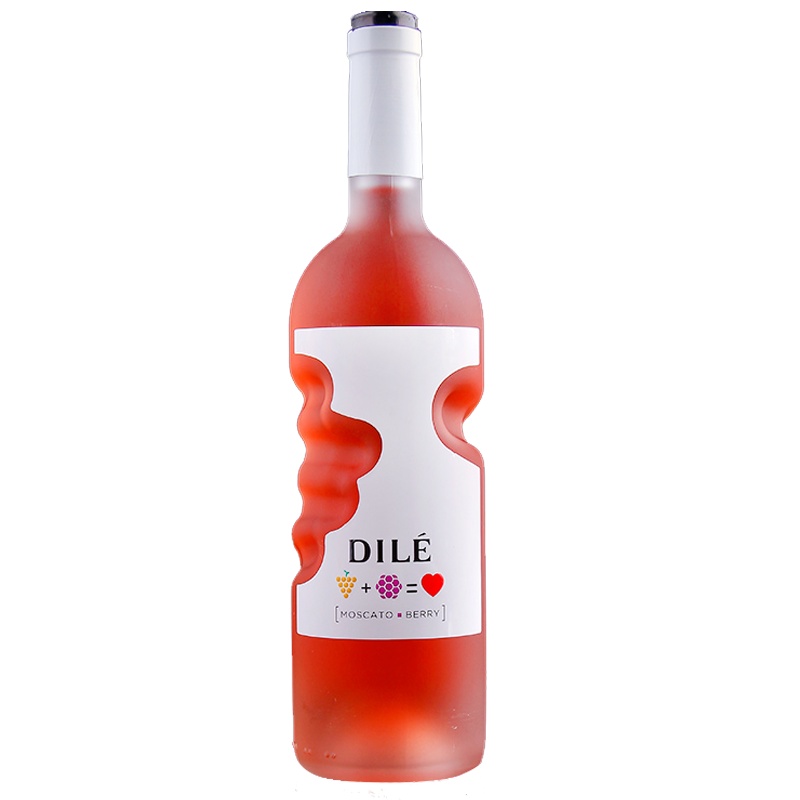 意大利帝力天使之手莫斯卡托果味起泡配制酒女士DILE酒起泡酒750ML
