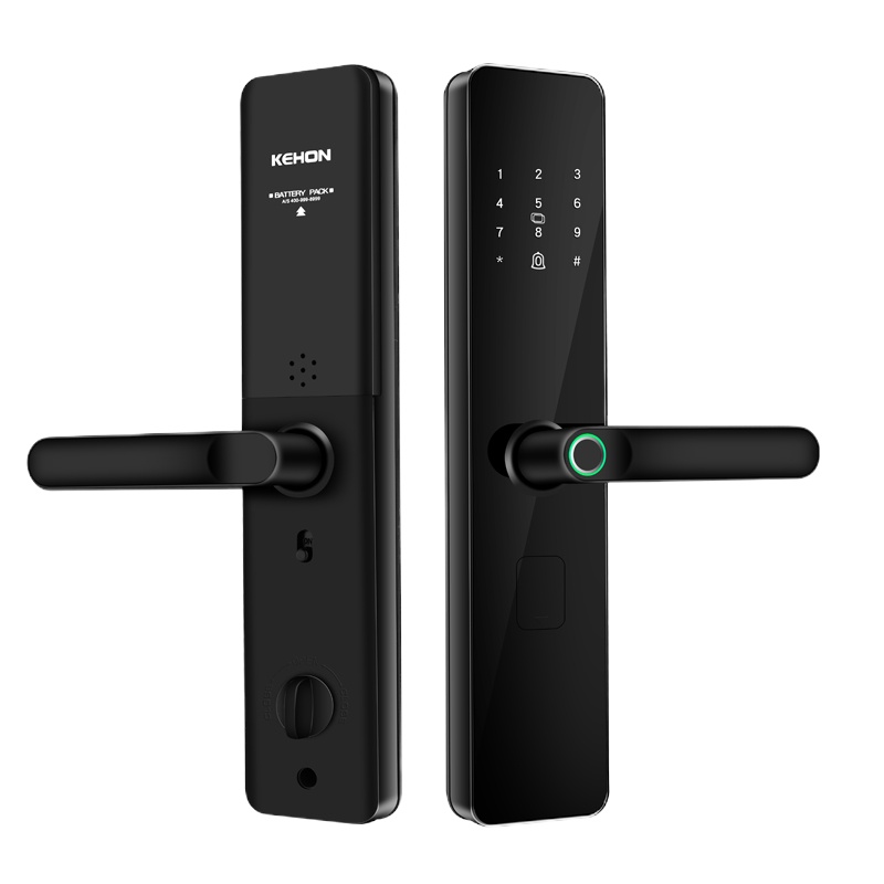 科熊新款K1高档电子智能锁指纹锁家用防盗门密码锁（自行安装）