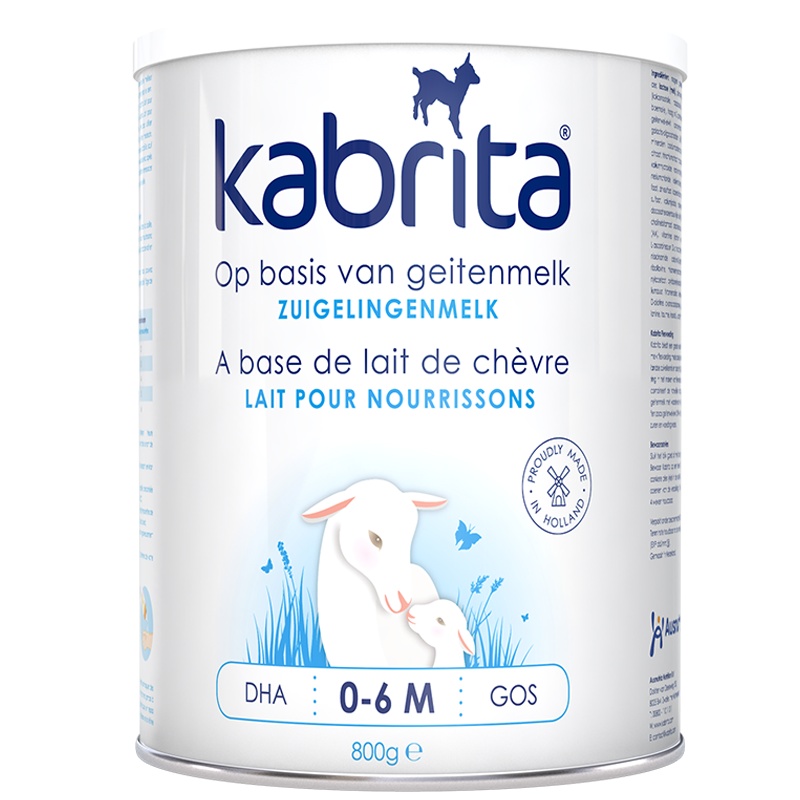 Kabrita 荷兰王国佳贝艾特 金装 婴幼儿羊奶粉1段 800g (0-6月)/罐 荷兰原罐进口