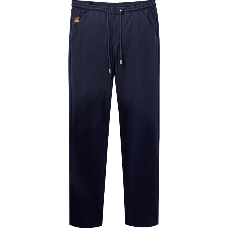 海一家旗舰店品牌热卖男士简约松紧微弹抽绳休闲裤