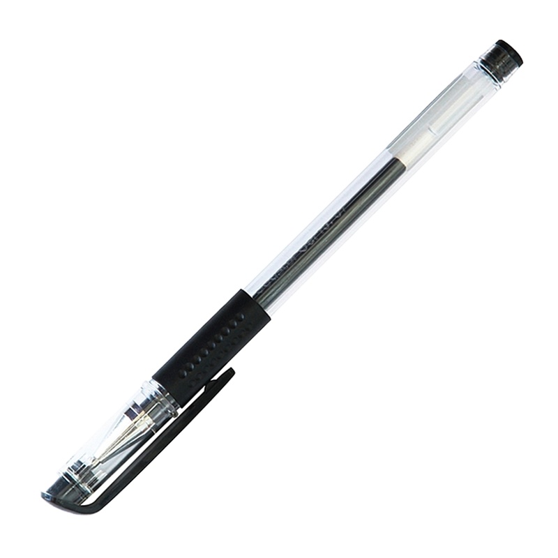 得力 6600ES中性笔 0.5mm子弹头 黑色