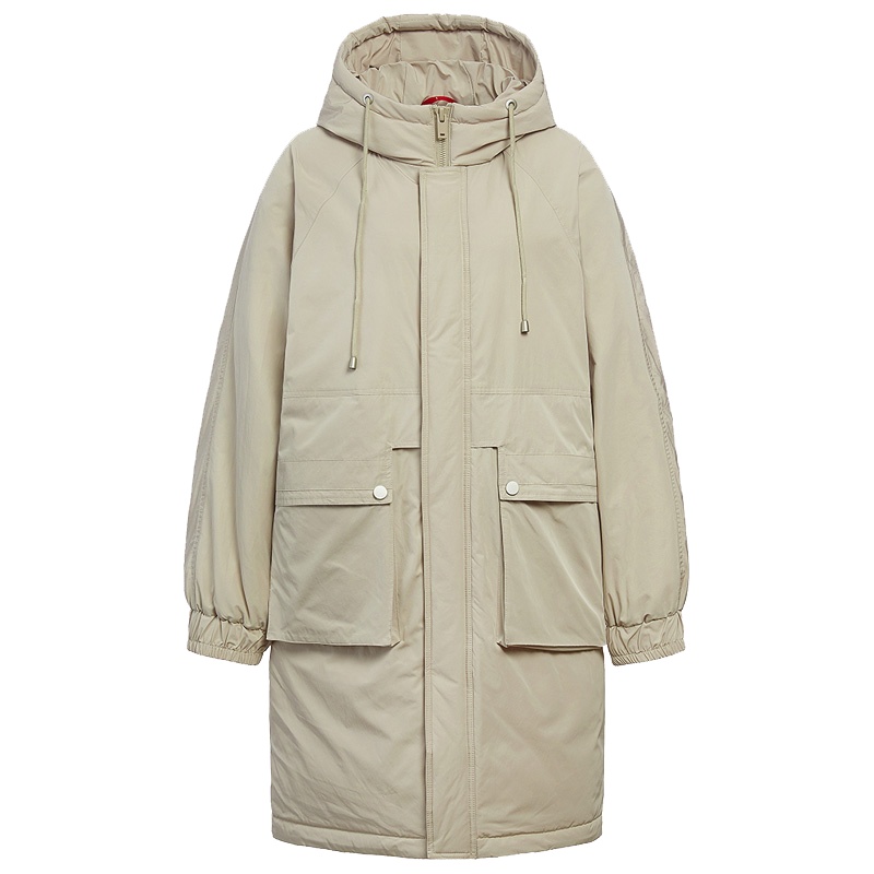 鸭鸭 90鸭绒冬季男士中长款连帽帅气时尚羽绒服保暖冬羽绒服外套