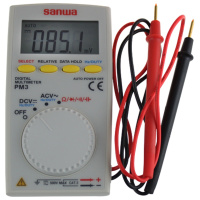 三和(SANWA)PM3小型超薄便携式多功能数字表 便携精准 方便可靠