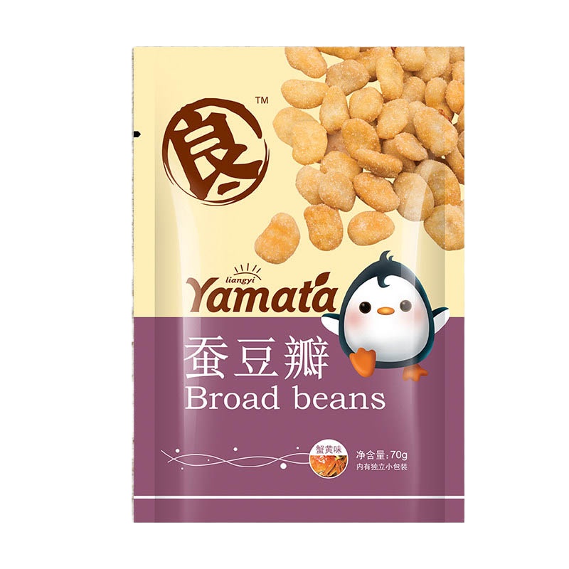 SQ ZH良一 蟹黄蚕豆70g*3袋