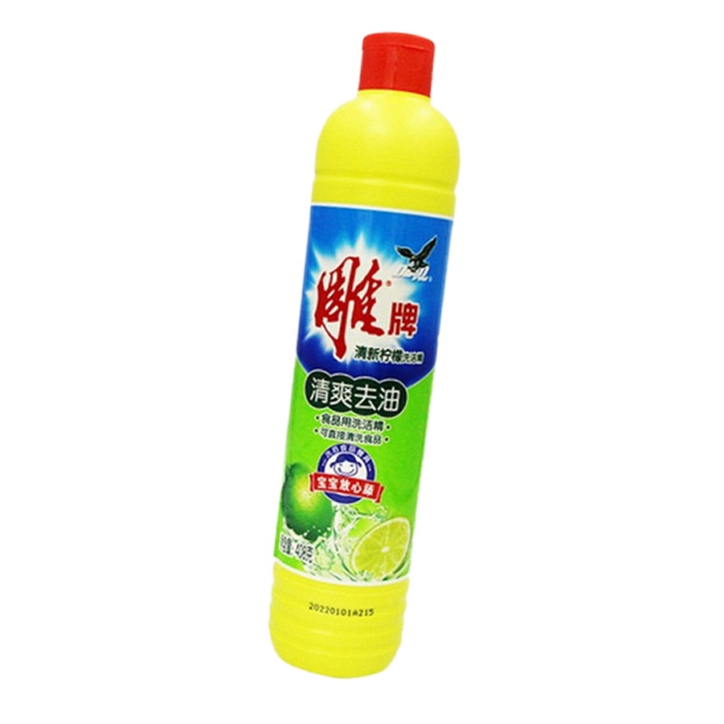 纳爱斯 雕牌清新柠檬洗洁精408g 30瓶/箱(5箱起订)