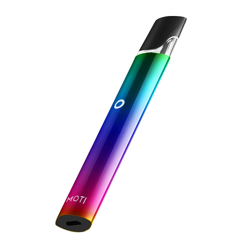 MOTI 魔笛 D11电子烟套装 雾化换弹小烟 极光渐变
