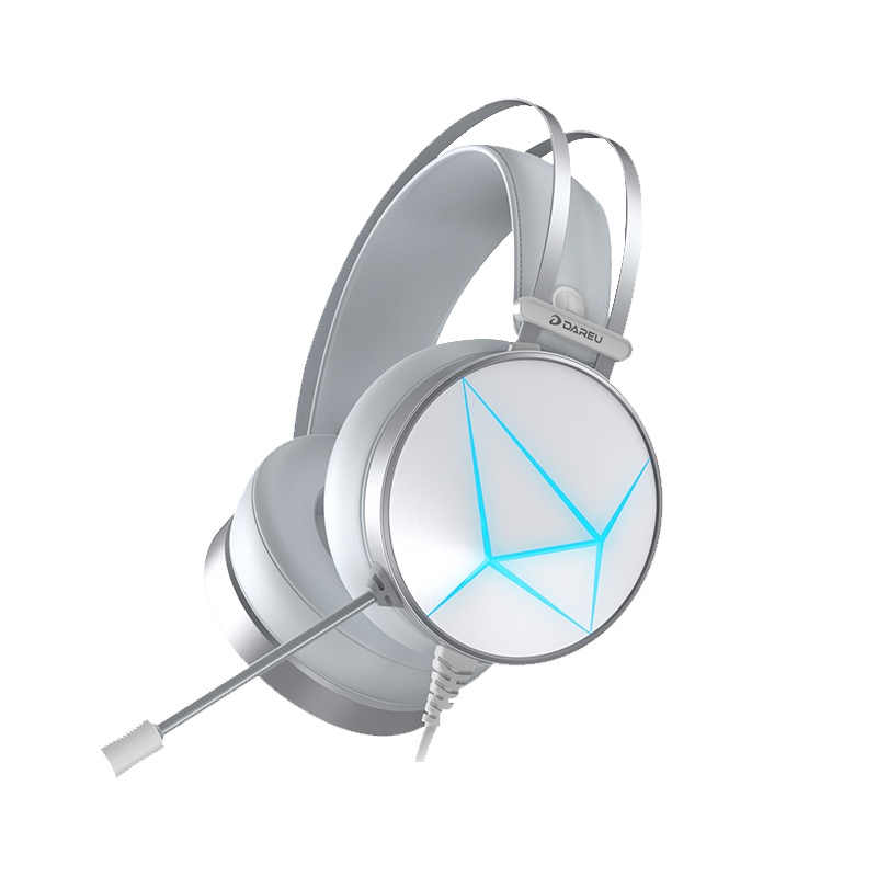 达尔优EH722电脑吃鸡耳机头戴式台式笔记本电竞CF/LOL手机耳麦游戏绝地求生和平精英手游音乐手机通用重低音