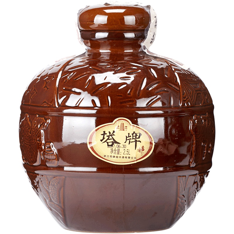 塔牌黄酒香雪酒2.5L坛装礼盒手工糯米甜型黄酒绍兴特产自饮送礼酒