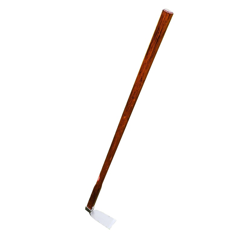 [规格:1.2单位:米 多规格]农用长木柄锄头 三齿耙开垦锄窄幅锄唐楸锄 户外种菜锄草园林工具木锄头