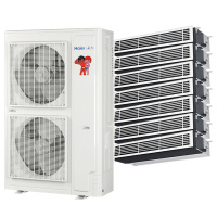 海尔(Haier) RFC226MXS-A一拖七 中央空调一拖多 8匹变频一拖七 1级能效