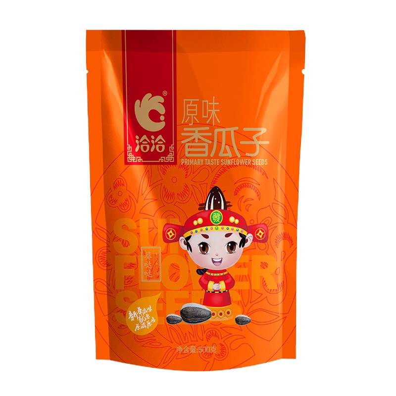 洽洽 原香瓜子 葵花籽 休闲零食小吃 500g