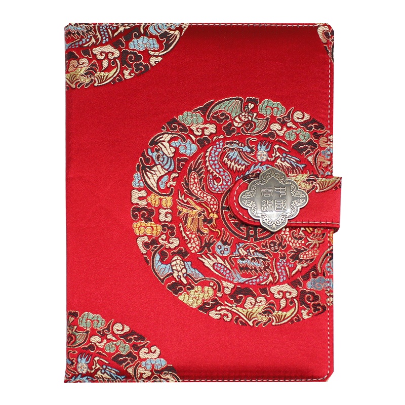 [中华特色]南京馆 南京云锦春节送礼云锦披肩围巾礼盒 中国风商务礼品