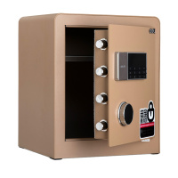 得力deli保险箱/柜系列4078A保管箱 家用保险箱小型迷你办公电子密码保管柜入墙H450*380*320