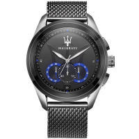 玛莎拉蒂（Maserati）手表 时尚潮流石英男表 防水钢带腕表 R8873612006