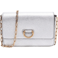 BURBERRY 博柏利 女款皮质迷你D型环包单肩斜挎包 80058891