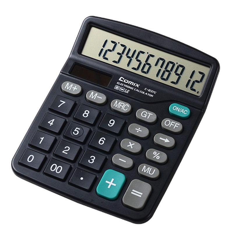齐心(COMIX)C-837C中台办公计算器/计算机