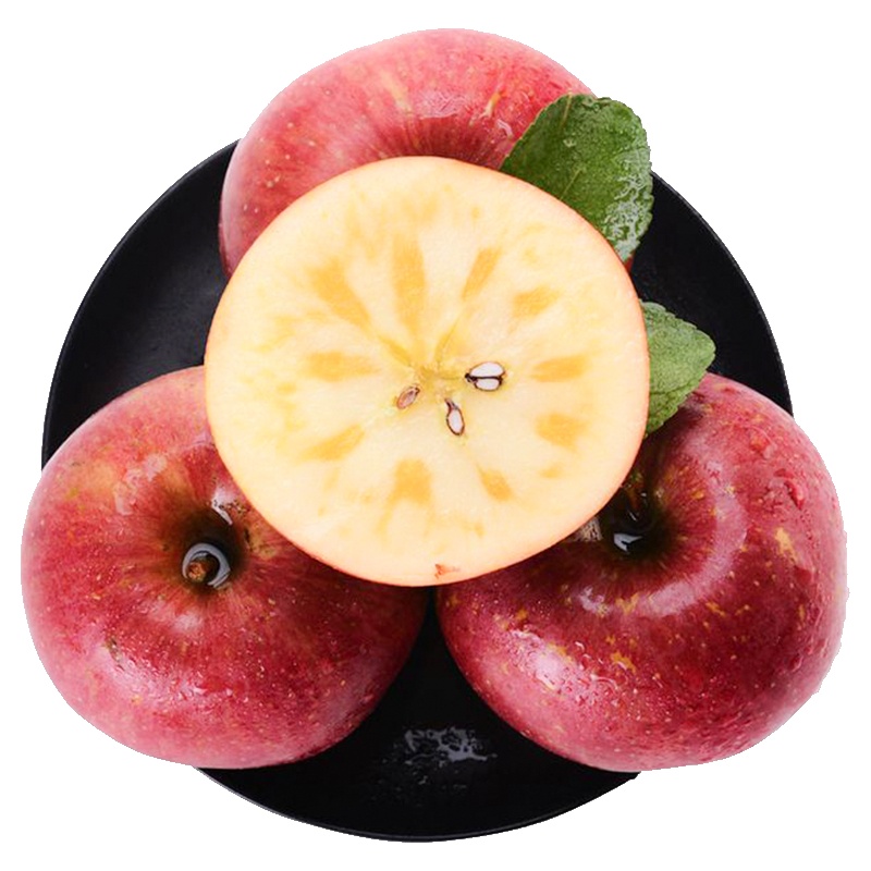 五丰 云南昭通野生丑苹果 12个装 单果约70-75mm 新鲜水果