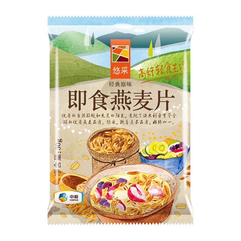 中粮悠采 澳洲即食燕麦片30g