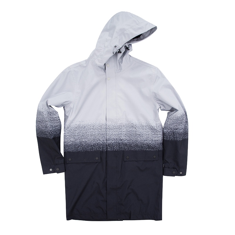 诺诗兰（NORTHLAND）运动户外NU系列男士个性时尚渐变款防水透湿单层冲锋衣KS085501