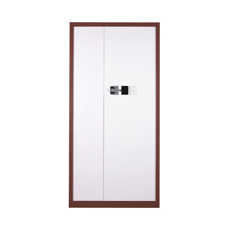 振奥 钢制电子保密柜密码档案柜资料办公柜保密文件铁皮柜 通体咖白套色国保密码锁内二抽