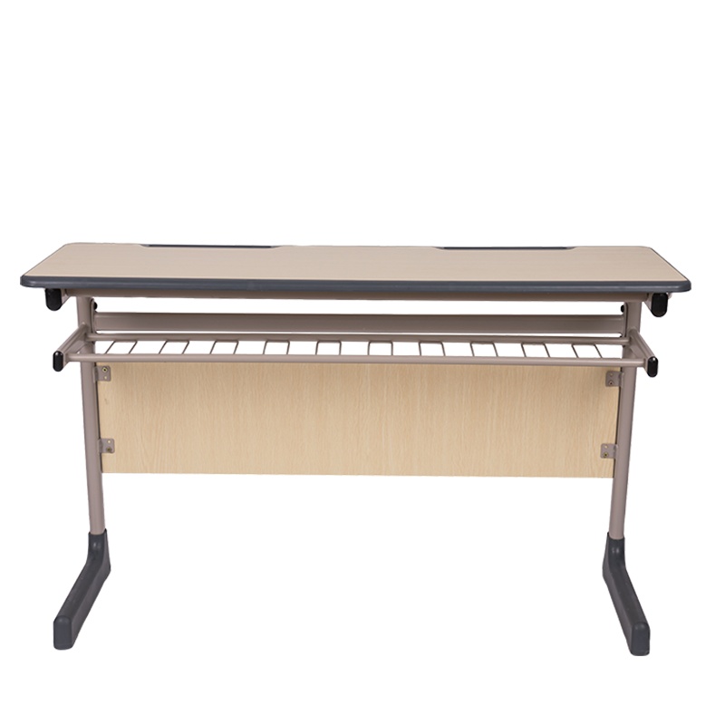 HiBoss学校单人双人课桌椅中小学生家用小学教室桌椅培训儿童学习桌 椅子带靠背桌椅