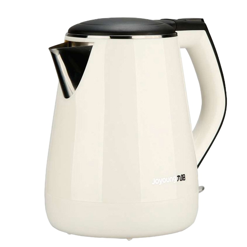 九阳(Joyoung) 电水壶 JYK-13F05A 双层防烫 304不锈钢 1.3L家用大容量
