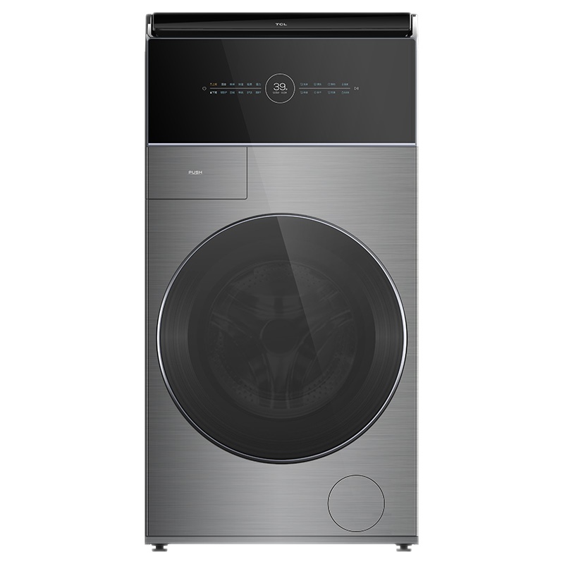 TCL 12公斤复式变频 全自动波轮滚筒 洗烘一体机 双筒分区 呵护母婴 互联智控 (幻境灰)G120C12-HDY