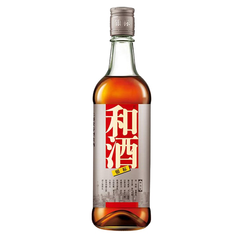 和酒 银标 黄酒 13度 555ml*12瓶 整箱装