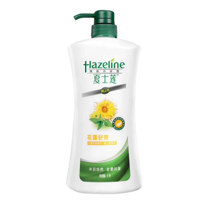 夏士莲 健肤沐浴露 花露舒爽1L(单位:瓶)