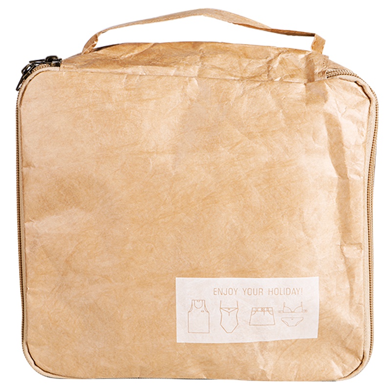 苏宁极物 杜邦纸防水便携旅行衣物收纳包袋男女时尚中号