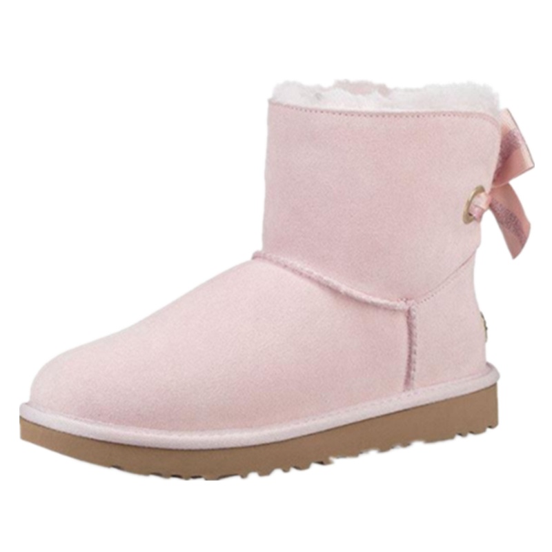 UGG秋季新款女士雪地靴经典新奇系列休闲蝴蝶结短靴 1100212