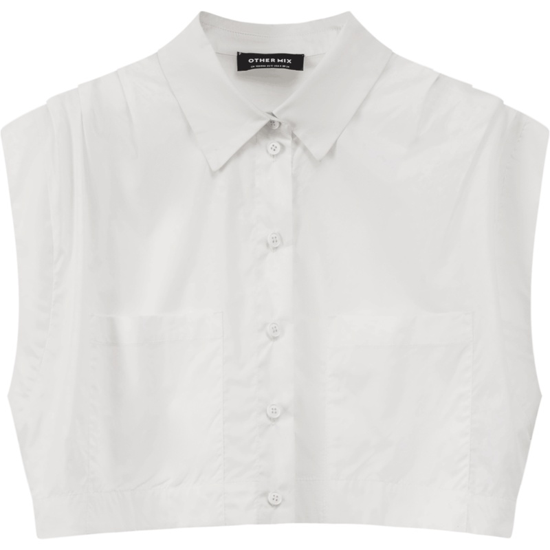 OtherMix甜酷女团衬衫2021年夏季新款短袖小清新韩版短款上衣女潮