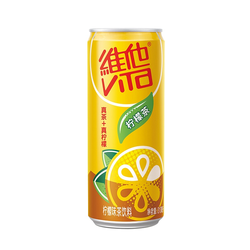 维他柠檬茶原味310ml*24罐装美味畅饮