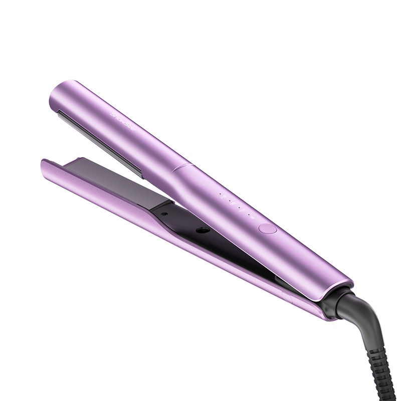 小适(Showsee)多功能美发器E2-V 内扣大波浪直卷两用发夹三档智能温控卷发棒女熨板烫发器懒人刘海