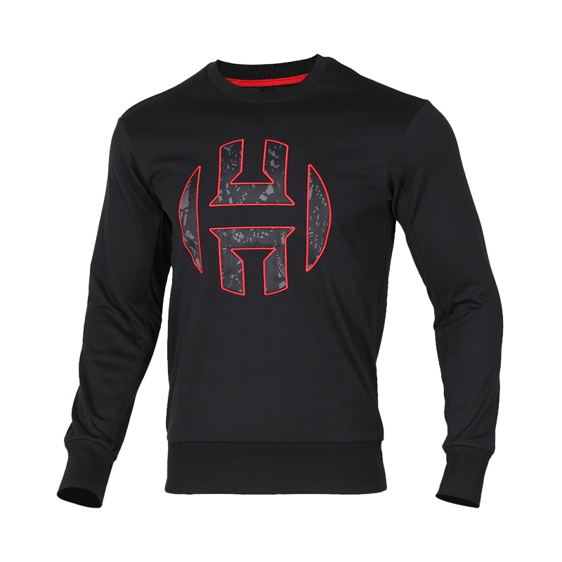 阿迪达斯卫衣男2020新款四季哈登运动长袖篮球圆领套头衫FH7746