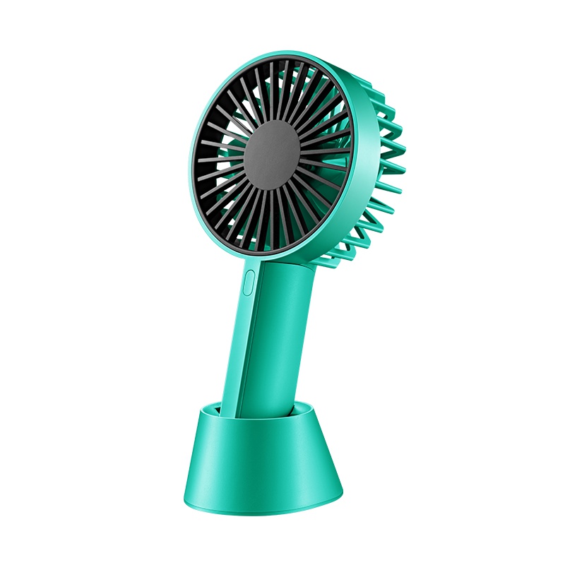 艾美特(Airmate) 电风扇 AH03迷你风扇3档机械控制自然风USB充电学生宿舍办公室立握两用便捷式7片手持风扇