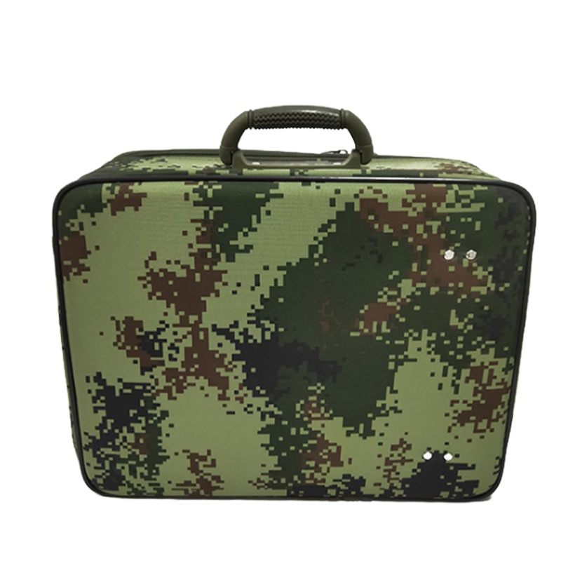 兵行者BXZ-WZX 迷彩指挥工作箱作业箱公用资料箱战备物资箱46*36*48CM