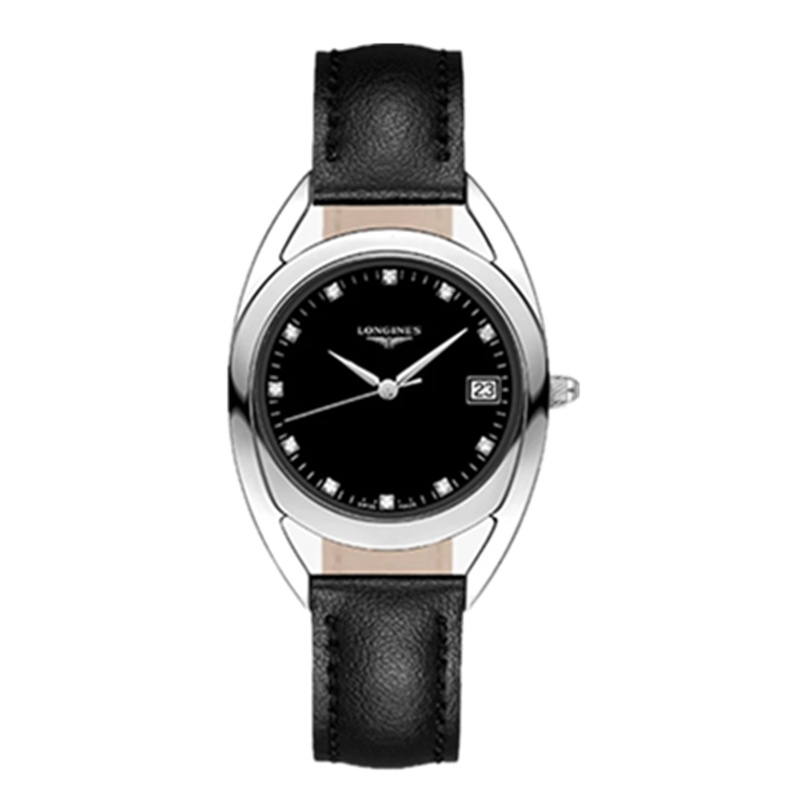 浪琴瑞士手表(Longines)手表马术系列休闲精致时尚石英女表L6.137.4.57.0