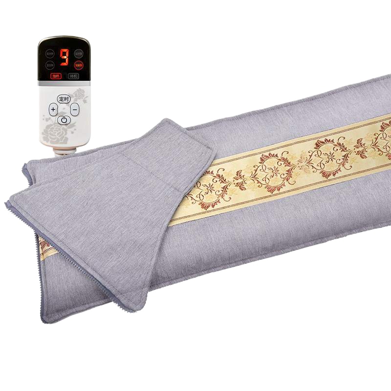 盐袋粗盐热敷包电加热大粒艾灸暖宫盐包海盐热敷袋理疗盐包代加工 均码 c001咖彩带