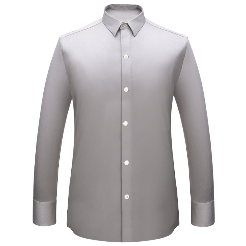 商务正装衬衫工装职业装男士衬衫
