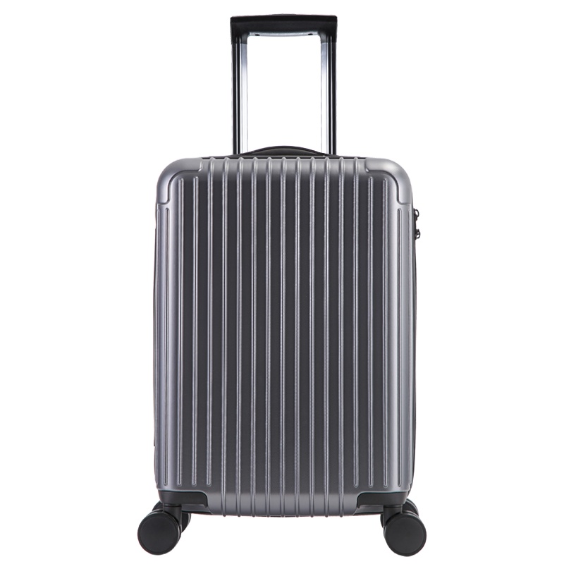 苏宁极物 超轻旅行拉杆箱 简约行李登机箱拉链箱 静音万向轮 纯色