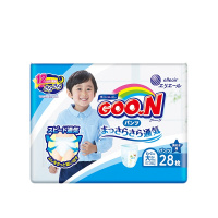 大王维E拉拉裤双加大码XXL28片(13-25kg) 男宝专用 婴儿尿不湿 学步裤爬行裤 日本原产 持久干爽