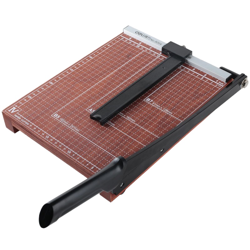 8004切纸机 得力A4 木质材料切纸刀（1台装）得力