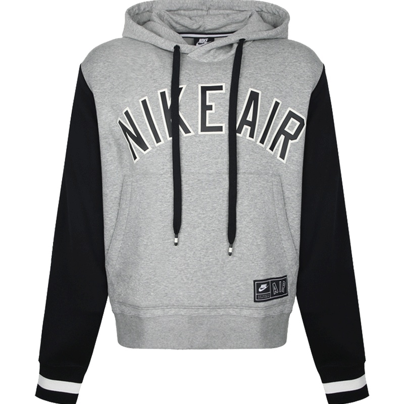 耐克男装运动服休闲连帽抓绒卫衣套头衫AR1818-063