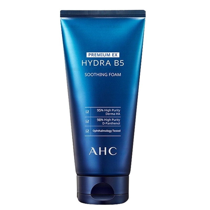 AHC B5玻尿酸水乳洁面三件组合装(水乳+洗面奶) 面部护肤套装