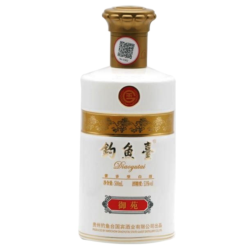 钓鱼台 御苑酒 53度500mL*6 整箱装 酱香型白酒